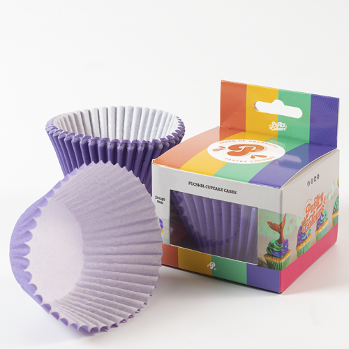 Purple Cupcake Capsule Pk/48 - Pastry Colours