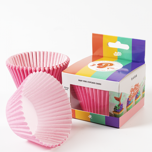 Cupcake Capsule Pink Baby Pk/48- Pastry Colours