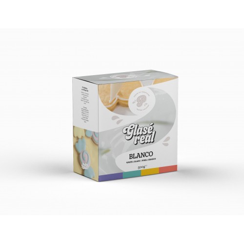 Glasé Real Blanco 500g - Pastry Colours