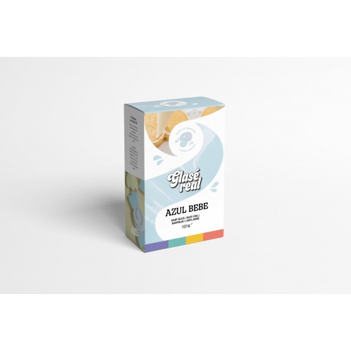 Glasé Real Azul bebe 150g - Pastry Colours