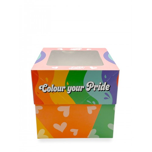 Caja Tarta Graduable "Día del Orgullo " Pastry Colours