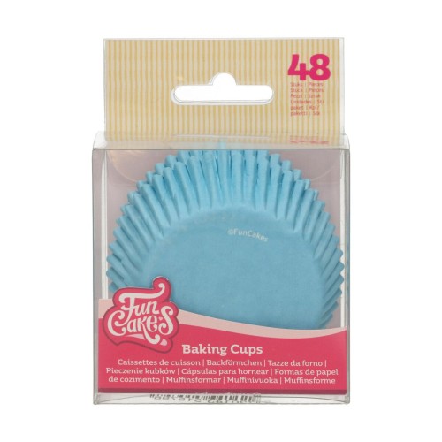 Baking Capsules Light Blue 48u